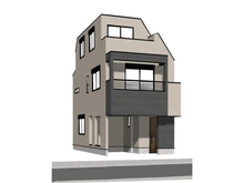 【東京都/足立区入谷】足立区入谷2丁目／新築戸建　A号棟 完成予想図：図面を基に描き起したもので、実際とは多少異なる場合があります。
【全2区画】