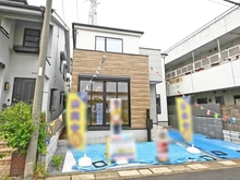【埼玉県/草加市谷塚仲町】草加市谷塚仲町／新築戸建 外観