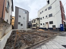 【東京都/足立区東和】足立区東和2丁目 新築戸建 建築中の外観