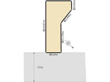 【東京都/葛飾区東金町】葛飾区東金町3丁目　中古戸建 区画図