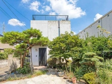 【東京都/葛飾区南水元】葛飾区南水元4丁目中古戸建 外観：緑の映える植栽が迎えてくれる玄関 （季節により異なる）