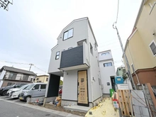 【千葉県/浦安市入船】浦安市入船4丁目新築戸建て1号棟 建築中の外観：全２区画、全２棟現場