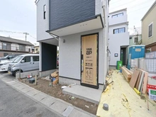 【千葉県/浦安市入船】浦安市入船4丁目新築戸建て1号棟 建築中の外観：全２区画、全２棟現場