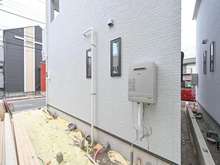 【千葉県/浦安市入船】浦安市入船4丁目新築戸建て1号棟 建築中の外観：全２区画、全２棟現場