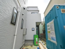 【千葉県/浦安市入船】浦安市入船4丁目新築戸建て2号棟 建築中の外観：全２区画、全２棟現場