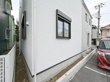 【千葉県/浦安市入船】浦安市入船4丁目新築戸建て2号棟 建築中の外観：全２区画、全２棟現場