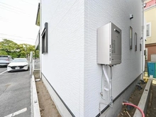 【千葉県/浦安市入船】浦安市入船4丁目新築戸建て2号棟 建築中の外観：全２区画、全２棟現場