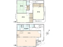 【東京都/江戸川区上篠崎】江戸川区上篠崎3丁目中古戸建 間取り図