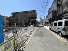 【東京都/江戸川区宇喜田町】江戸川区宇喜田町新築戸建て 前面道路