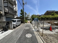 【東京都/江戸川区宇喜田町】江戸川区宇喜田町新築戸建-1 前面道路