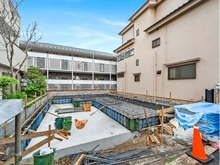 【東京都/江戸川区東葛西】江戸川区東葛西8丁目新築戸建て 建築中の外観