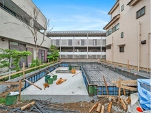 【東京都/江戸川区東葛西】江戸川区東葛西8丁目新築戸建て 建築中の外観