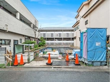 【東京都/江戸川区東葛西】江戸川区東葛西8丁目新築戸建て 建築中の外観