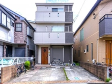 【東京都/江戸川区東葛西】江戸川区東葛西9丁目中古戸建 外観：土地部分は89.45m2(約27.05坪)の整形地