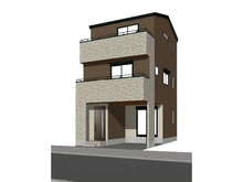 【東京都/江戸川区南葛西】江戸川区南葛西2丁目新築戸建て 完成予想図：図面を基に描き起したもので、実際とは多少異なる場合があります。