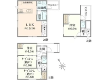 【千葉県/市川市新井】市川市新井2丁目 新築戸建 C棟 間取り図