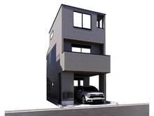 【東京都/江戸川区東葛西】江戸川区東葛西2丁目　新築戸建 完成予想図：図面を基に描き起したもので、実際とは多少異なる場合があります。