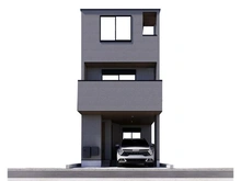 【東京都/江戸川区東葛西】江戸川区東葛西2丁目　新築戸建 完成予想図：図面を基に描き起したもので、実際とは多少異なる場合があります。