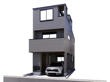 【東京都/江戸川区東葛西】江戸川区東葛西2丁目　新築戸建 完成予想図：図面を基に描き起したもので、実際とは多少異なる場合があります。