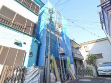 【東京都/江戸川区東葛西】江戸川区東葛西2丁目　新築戸建 建築中の外観