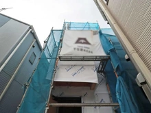 【東京都/葛飾区西新小岩】葛飾区西新小岩5丁目新築戸建て 建築中の外観