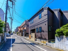 【東京都/目黒区東が丘】目黒区東が丘1丁目　中古戸建 前面道路