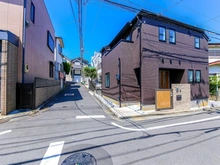 【東京都/目黒区東が丘】目黒区東が丘1丁目　中古戸建 前面道路