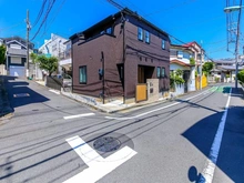 【東京都/目黒区東が丘】目黒区東が丘1丁目　中古戸建 前面道路：角地となります