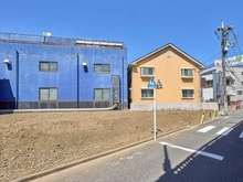 【東京都/江戸川区西葛西】江戸川区西葛西一丁目新築戸建A号棟 現地（建築前）：全2棟／手前側