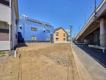 【東京都/江戸川区西葛西】江戸川区西葛西一丁目新築戸建A号棟 現地（建築前）：全2棟／手前側