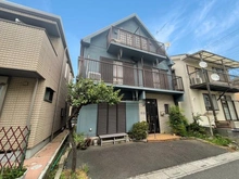 【埼玉県/草加市谷塚町】埼玉県草加市谷塚町　中古戸建 外観：南側前面道路から