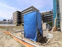 【神奈川県/川崎市幸区小向西町】幸区小向西町4丁目新築戸建　3号棟 現地（建築前）：右側（全７区画）