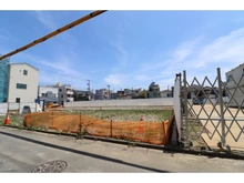 【神奈川県/川崎市幸区小向西町】幸区小向西町4丁目新築戸建　2期2号棟 現地（建築前）：右側（全7区画）