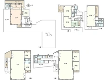 【神奈川県/横浜市鶴見区上末吉】 横浜市鶴見区上末吉一丁目　戸建 間取り図