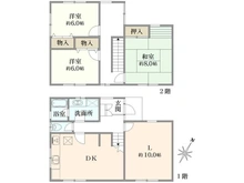 【京都府/京田辺市大住関屋】京都府京田辺市大住関屋 間取り図