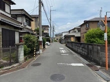 【大阪府/高槻市東五百住町】高槻市東五百住町一丁目　中古戸建 前面道路