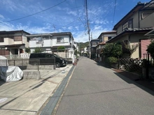 【大阪府/三島郡島本町山崎】大阪府三島郡島本町山崎四丁目　中古戸建 前面道路