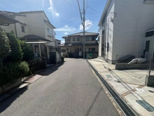 【大阪府/三島郡島本町山崎】大阪府三島郡島本町山崎四丁目　中古戸建 前面道路