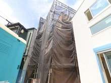 【東京都/練馬区富士見台】練馬区富士見台4丁目　新築戸建　2号棟 建築中の外観
