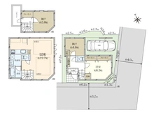 【東京都/中野区中野】中野区中野六丁目　新築戸建　C棟　 間取り図