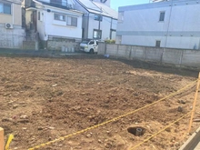 【東京都/中野区上高田】中野区上高田一丁目　新築戸建　A棟 現地（建築前）：向かって右側（全2棟）