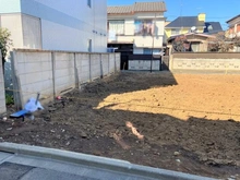 【東京都/中野区上高田】中野区上高田一丁目　新築戸建　A棟 現地（建築前）：向かって左側（全2棟）
