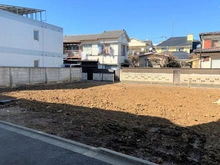 【東京都/中野区上高田】中野区上高田一丁目　新築戸建　B棟 現地（建築前）：向かって中央（全2棟）