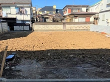 【東京都/中野区上高田】中野区上高田一丁目　新築戸建　B棟 現地（建築前）：向かって中央（全2棟）