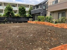 【東京都/杉並区高井戸西】杉並区高井戸西二丁目　新築戸建1号棟 現地（建築前）：向かって右側（全3区画）