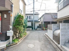 【東京都/中野区東中野】中野区東中野四丁目借地権戸建 前面道路