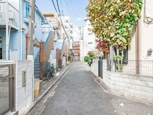 【東京都/中野区東中野】中野区東中野四丁目借地権戸建 前面道路