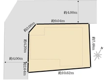 【東京都/中野区東中野】中野区東中野四丁目借地権戸建 区画図
