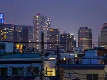 【東京都/中野区上高田】中野区上高田5丁目 店舗付住宅 眺望:新宿方面の夜景(ズーム有)