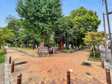 【東京都/杉並区井草】杉並区井草5丁目　中古戸建 井草森公園（現地より約420m）：駅側入り口